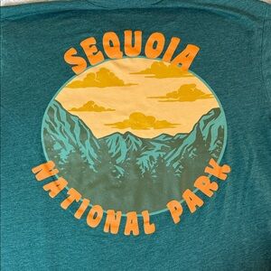 Sequoia National Park Green T-shirt